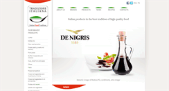 Desktop Screenshot of italianfoodtradition.com